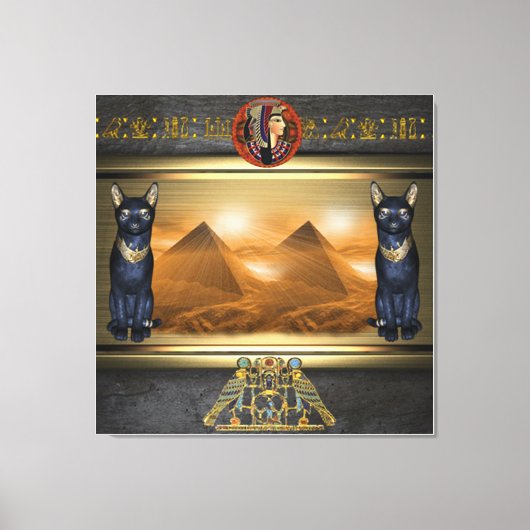Bastet Deusa do Egipto Leinwanddruck (Vorderseite)