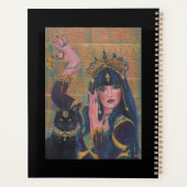 Bastet Egyptian Goddess art von Renee Lavoie Planer (Rückseite)