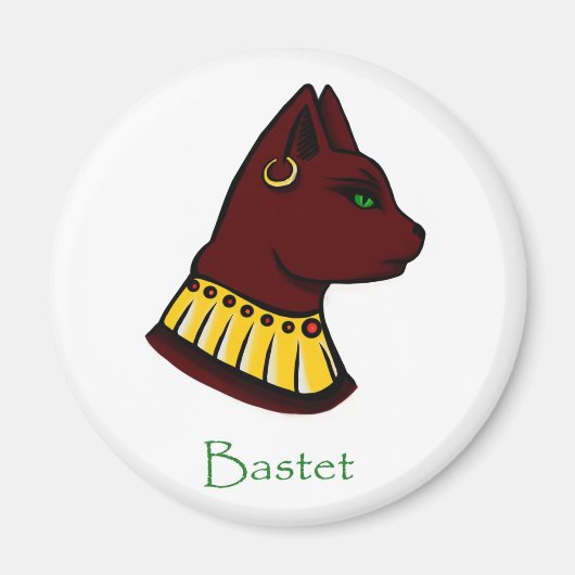 Bastet - Egyptian godß magnet (Vorne)