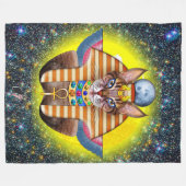 Bastet-Fleece-Decke Fleecedecke (Vorderseite (Horizontal))