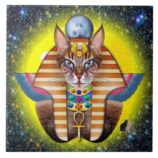 Bastet Fliese (Vorderseite)