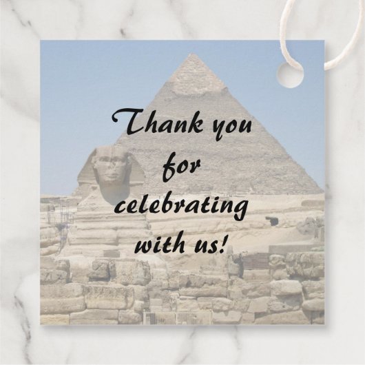 Bastet in Ägypten Geschenkanhänger (Rückseite)