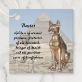 Bastet in Ägypten Geschenkanhänger (Vorderseite)