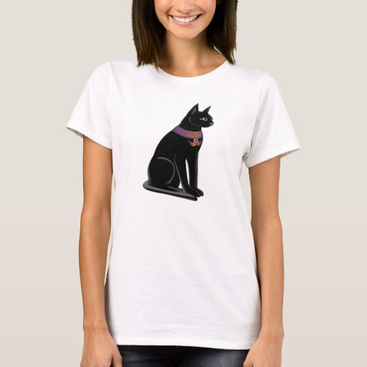 Bastet Katzen-T - Shirt (Vorderseite)