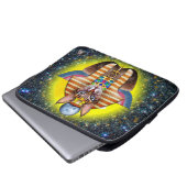 Bastet Laptopschutzhülle (Vorne Knopf)