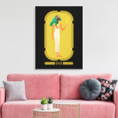 Bastet Leinwanddruck (Insitu (Wohnzimmer))