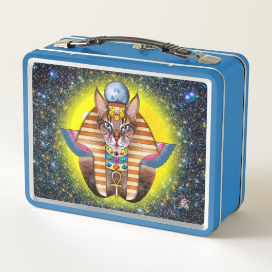 Bastet Metal Lunchbox (Rückseite)