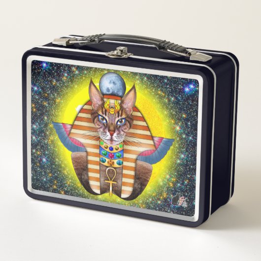 Bastet Metal Lunchbox (Vorderseite)