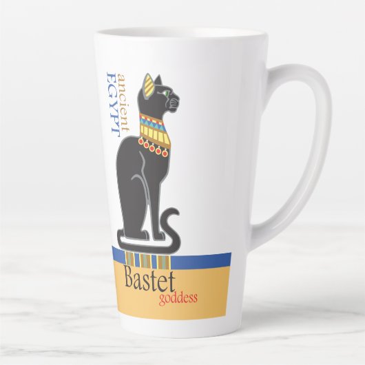 Bastet oder Bast. Ägyptische Göttin Milchtasse (Rechts)