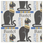 Bastet oder Bast. ägyptische Göttin Stoff (Nahaufnahme)