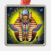 Bastet Ornament Aus Metall (Vorne)