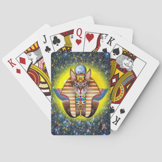 Bastet Spielkarten (Rückseite)