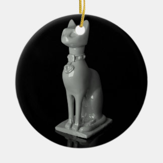 Bastet. The ancient Egyptian cat Goddess Keramik Ornament