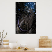 Bastet von Gregory Gallo Poster (Küche)