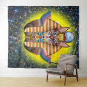 Bastet Wandteppich (Beispiel (Horizontal))