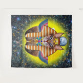 Bastet Wandteppich (Vorderseite (Horizontal))