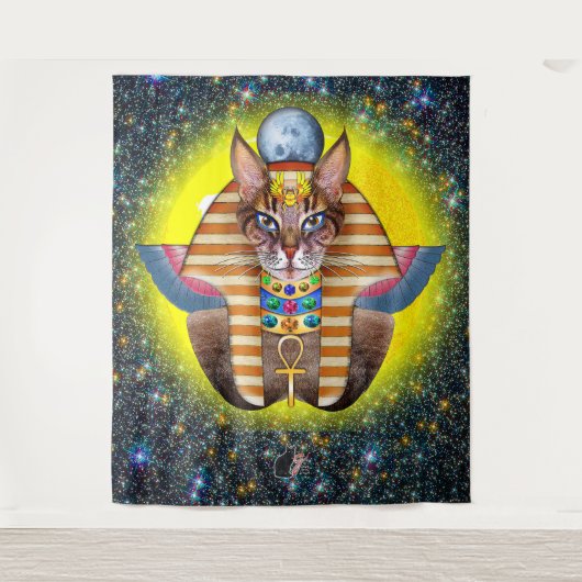Bastet Wandteppich (Vorderseite)