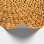 Bastgeflecht, braun geschenkpapier (Ecke)