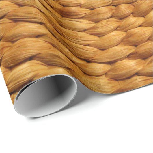 Bastgeflecht, braun geschenkpapier (Rolleneckpunkt)