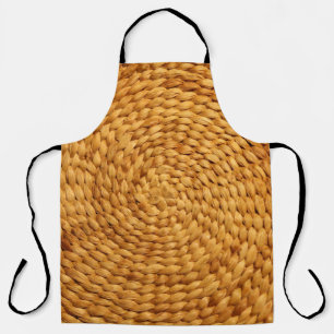 Bastgeflecht, braun schürze