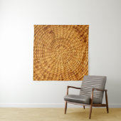Bastgeflecht, braun wandteppich (Beispiel (Horizontal))
