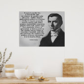 Bastiat Liberty Poster (Küche)