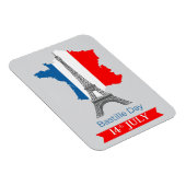 Bastille Day (14th July) Magnet (Rechte Seite)