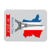 Bastille Day (14th July) Magnet (Horizontal)