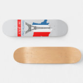 Bastille Day (14th July) Skateboard (Horizontal)
