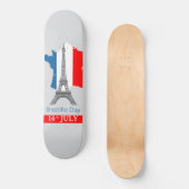 Bastille Day (14th July) Skateboard (Vorderseite)