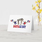 Bastille Day! Karte (Gelbe Blume)