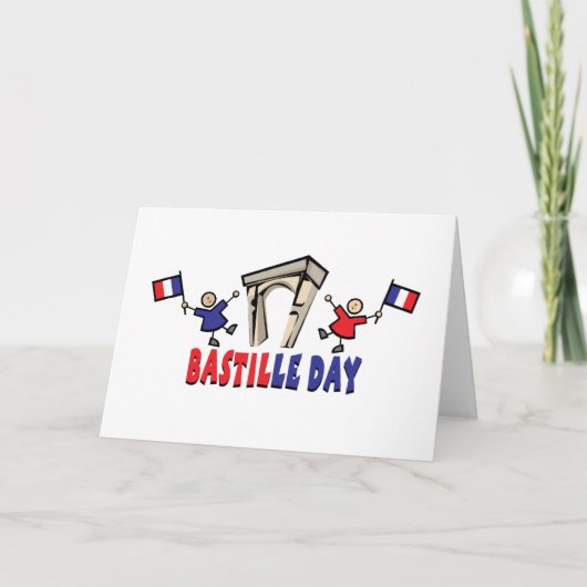 Bastille Day! Karte (Vorderseite)