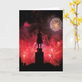 Bastille Day Karte (Gelbe Blume)