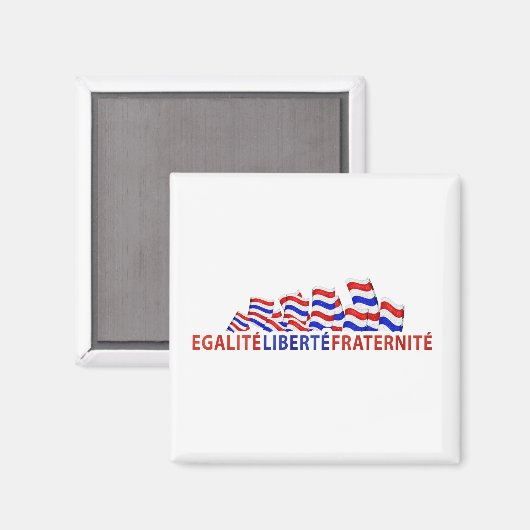 Bastille Day Magnet (Vorderseite/Rückseite)