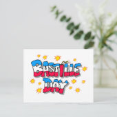 Bastille Day Postkarte (Stehend Vorderseite)