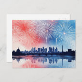 Bastille Day Postkarte (Vorne/Hinten)