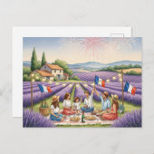 Bastille Day Postkarte (Vorne/Hinten)