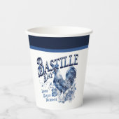 Bastille Day Rooster Pappbecher (Vorderseite)