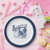 Bastille Day Rooster Pappteller (Party)