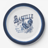 Bastille Day Rooster Pappteller (Vorderseite)