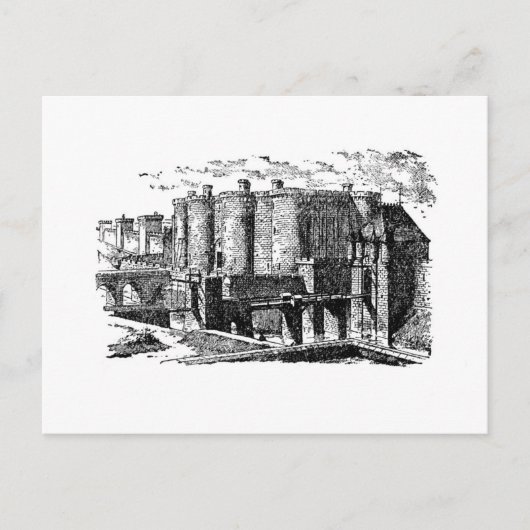 Bastille Festung Postkarte (Vorderseite)