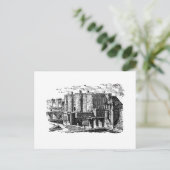 Bastille Fotress Postkarte (Stehend Vorderseite)