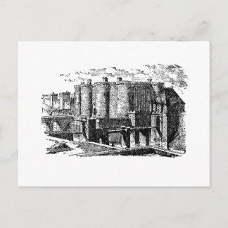 Bastille Fotress Postkarte