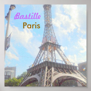 Bastille-Paris-Plakat Poster