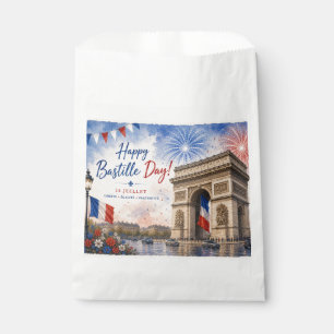 Bastille-Tag Arc de Triomphe Paris Frankreich Feue Geschenktütchen
