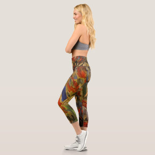Bastille-Tag in Paris von Vincent van Gogh Capri Leggings
