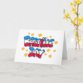 Bastille-Tag Karte (Gelbe Blume)