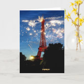 Bastilletag Karte (Gelbe Blume)