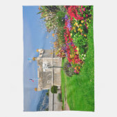 Bastion Menton in Frankreich Geschirrtuch (Vertikal)