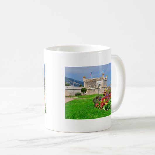 Bastion Menton in Frankreich Kaffeetasse (VorderseiteRechts)